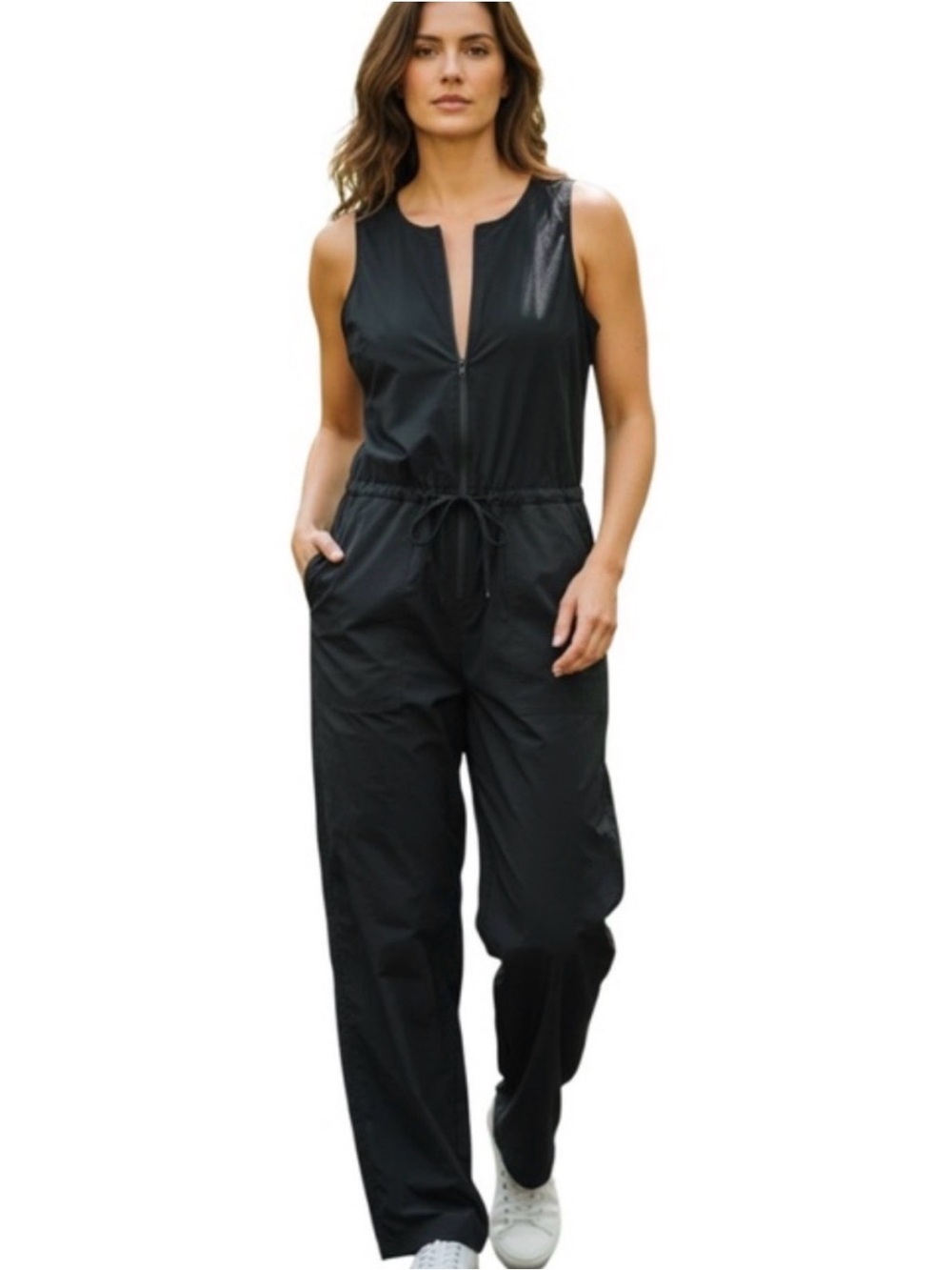 Athleta Flex Jumpsuit Lightweight Black S